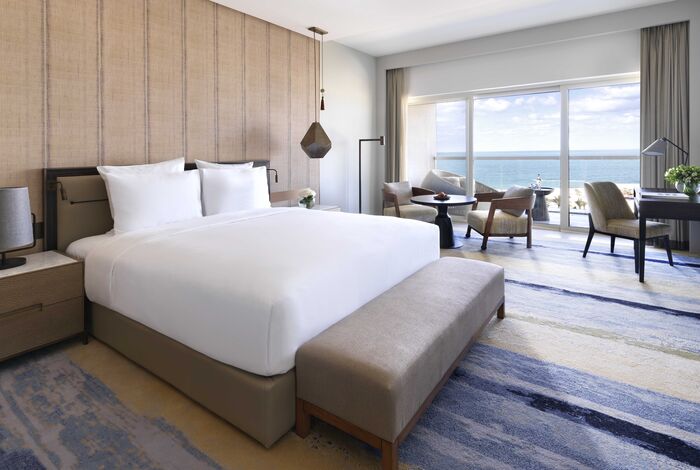 Guest room with sea view